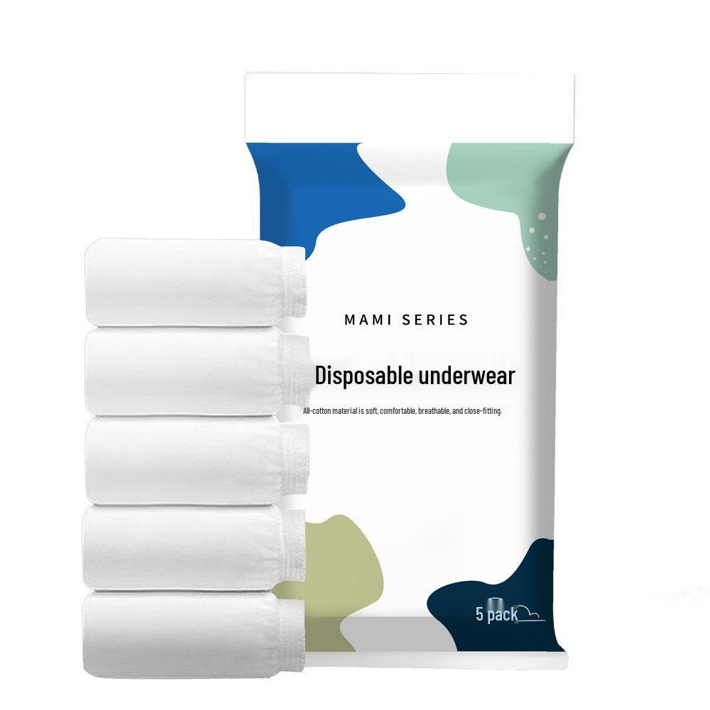 Travel Disposable Individually Underwear Packaged Washfree Ideal For Maternity And Postpartum Use