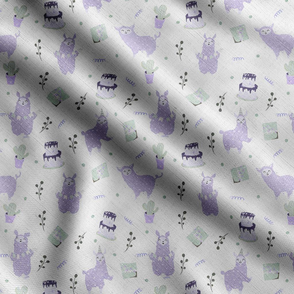 Soimoi Принт ламы альпаки, хлопковый батист, ткань для квилтинга, продаваемая во дворе, ширина 42 дюйма, хлопчатобумажная ткань средней плотности, швейные принадлежности,