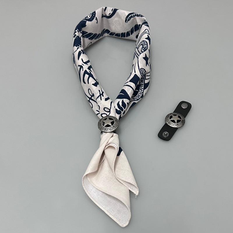 Хаки Чистый Хлопок Американский Ретро Винтажный Квадратный Шарф - Мужской Хип-Хоп Платок/Полотенце Для Лица