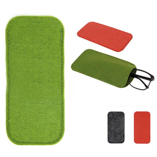 Fashion Soft Wool Eyeglasses Reading Glasses Pen Pouch Bag Spectacle Pocket