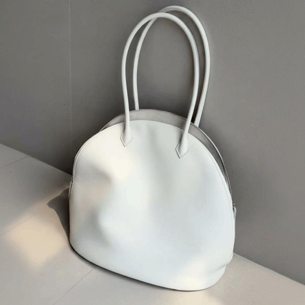 Versatile Style Shell Shoulder Bag Soft Handheld Shoulder Bag New PU Leather Tote Bag Shopping Bag