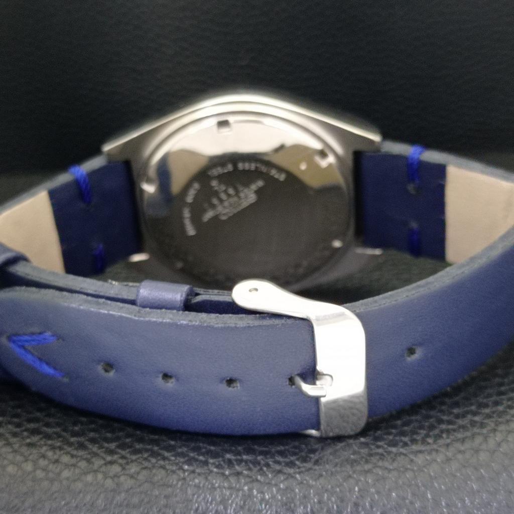 ЯПОНИЯ 6309A ВИНТАЖНЫЕ МУЖСКИЕ АВТОМАТИЧЕСКИЕ ЧАСЫ SEIKO 5 С СИНИМ ЦИФЕРБЛАТОМ a701284-5 R206a-a701284