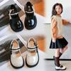Leather Shoes New Children's Shoes Black Style Princess Shoes Spring Girls Soft Bottom Pumps