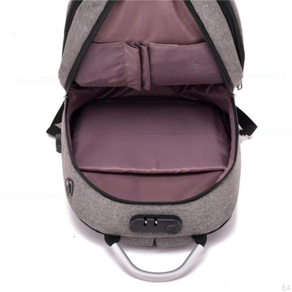 Рюкзак для ноутбука, студенческая книжная сумка, износостойкий рюкзак, книжная сумка с USB-портом для офисных пеших прогулок