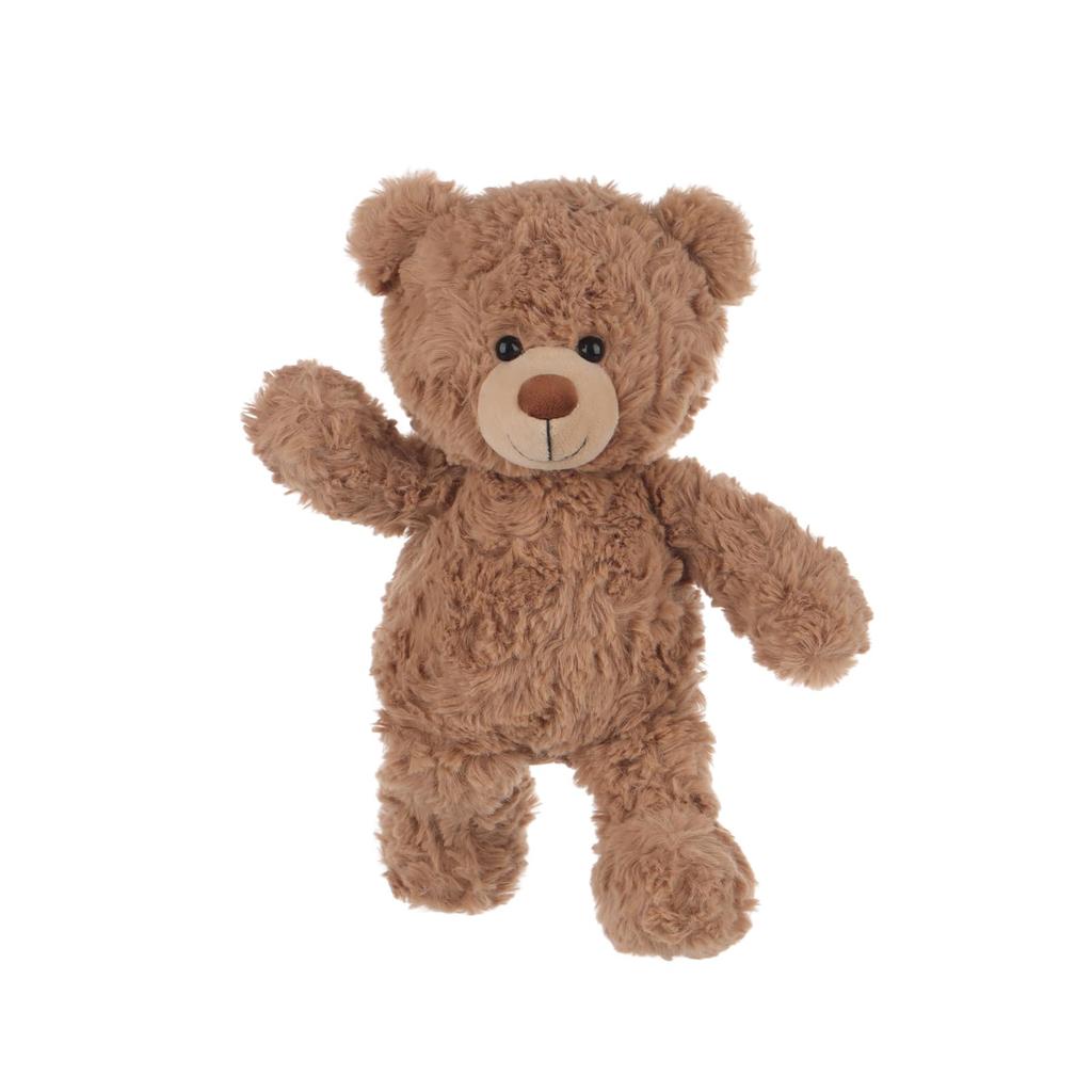Apricot Lamb Brown Flower Bear Plush Toy, Soft and Cute, Fluffy Brown Flower Bear, 20cm, Suitable for Boys and Girls