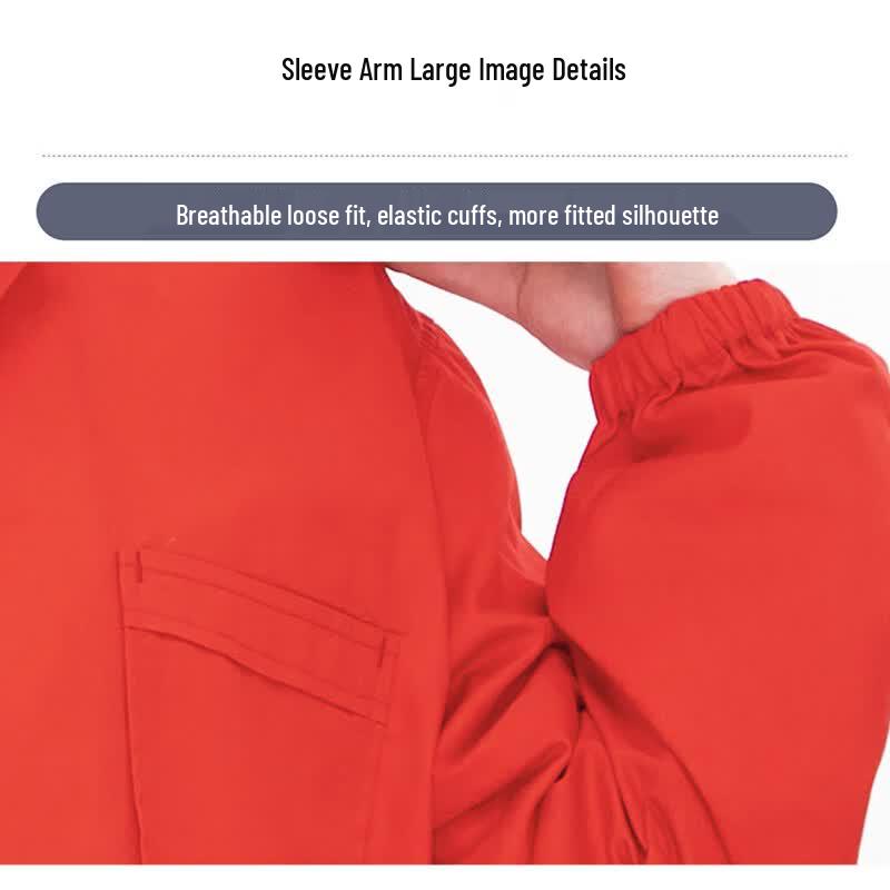 Anti-Static Industrial Protective Long Coat with Hood