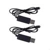 2 шт. USB-кабель для зарядки аккумулятора 3,7 В для HS190