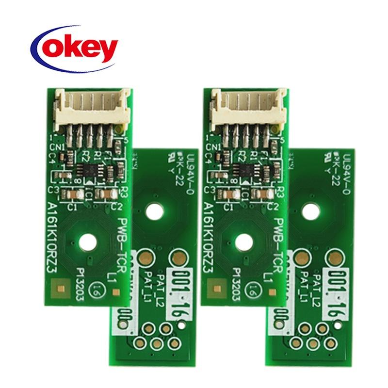 4pcs DV621 DV-621 Developer Unit Chip For Minolta Bizhub C450i C550i C650i C750i Developing chip DV-621