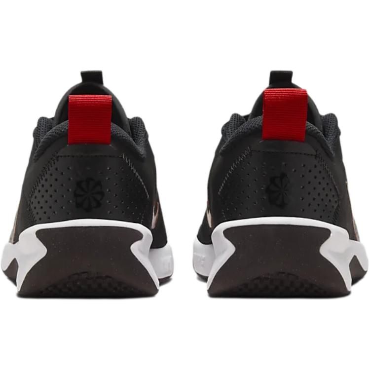 Nike Кроссовки Omni Multi-Court GS Black Gym Red Kids цвета цемента, серого, бордового и пепельного DM9027-008