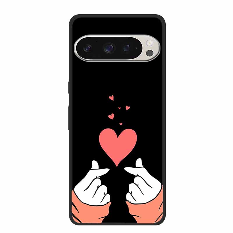 Для Google Pixel 9 5G Чехол Роскошные Мягкие Силиконовые Чехлы из ТПУ для Google Pixel 9 Pro Pixel9 Мультяшные Милые Бамперные Чехлы Fundas