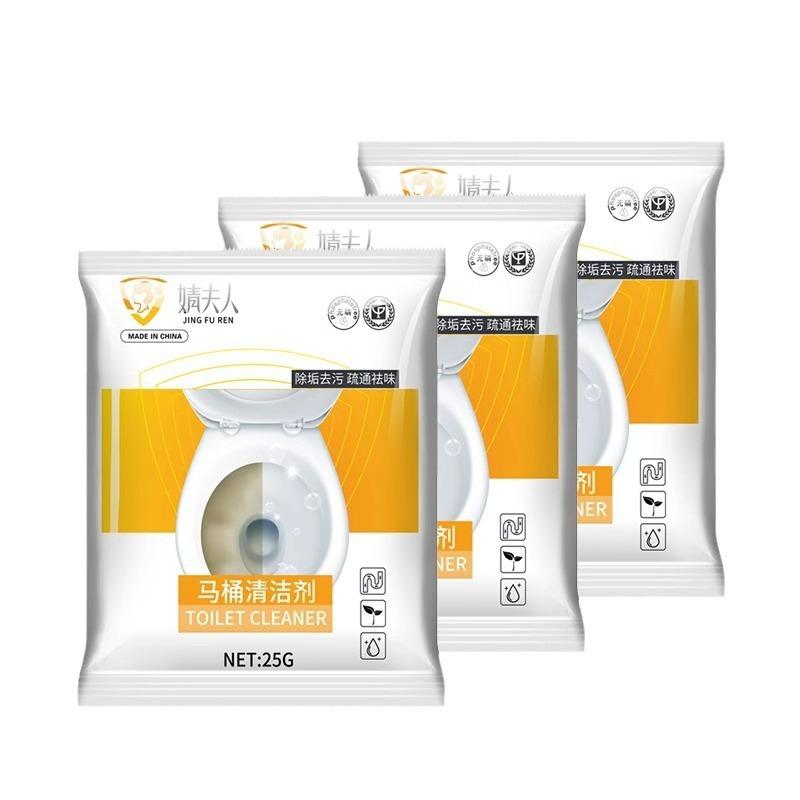 Мощный порошок для чистки унитаза для удаления мочевого камня и запаха