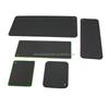 CONDUCTIVE Eco-Friendly Anti-Fatigue Non-Slip Earthing Mouse Pad-Grounding Desk Mat PU Leather Surface 2mm Thick Rubber Backing