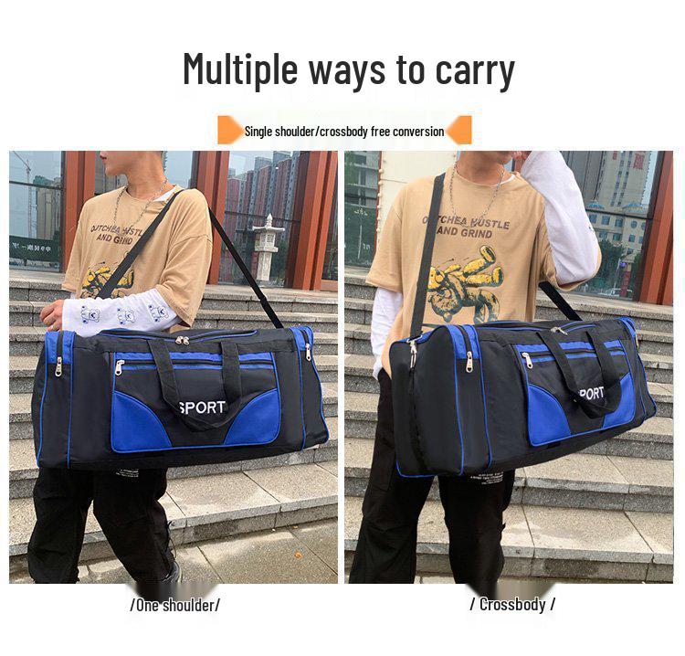 Универсальная складная дорожная сумка большой вместимости - Идеальна для деловых поездок, фитнеса и использования в больнице