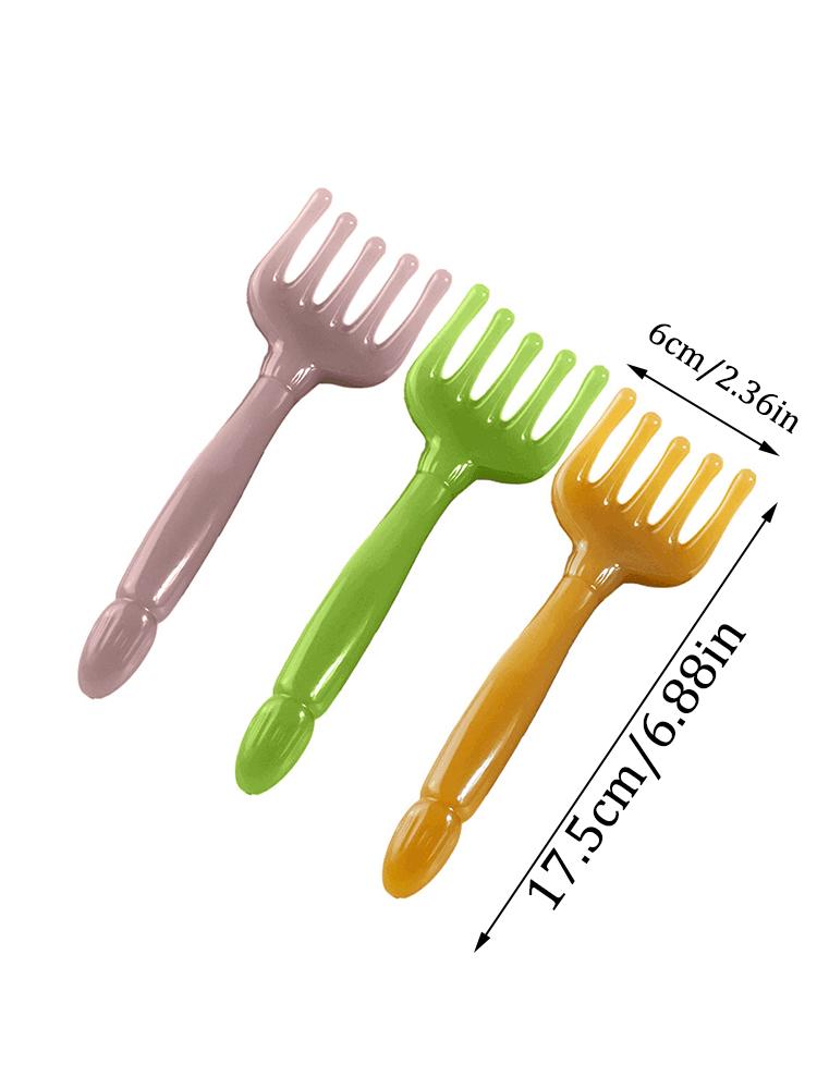 Массажер для головы с пальцами, расческа для массажа кожи головы для расслабления, стимуляции роста волос и снятия стресса