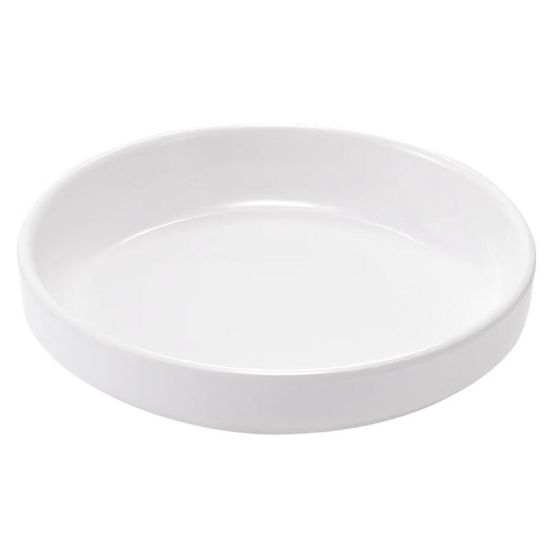 Korean Style Melamine Round White Side Dish Plate