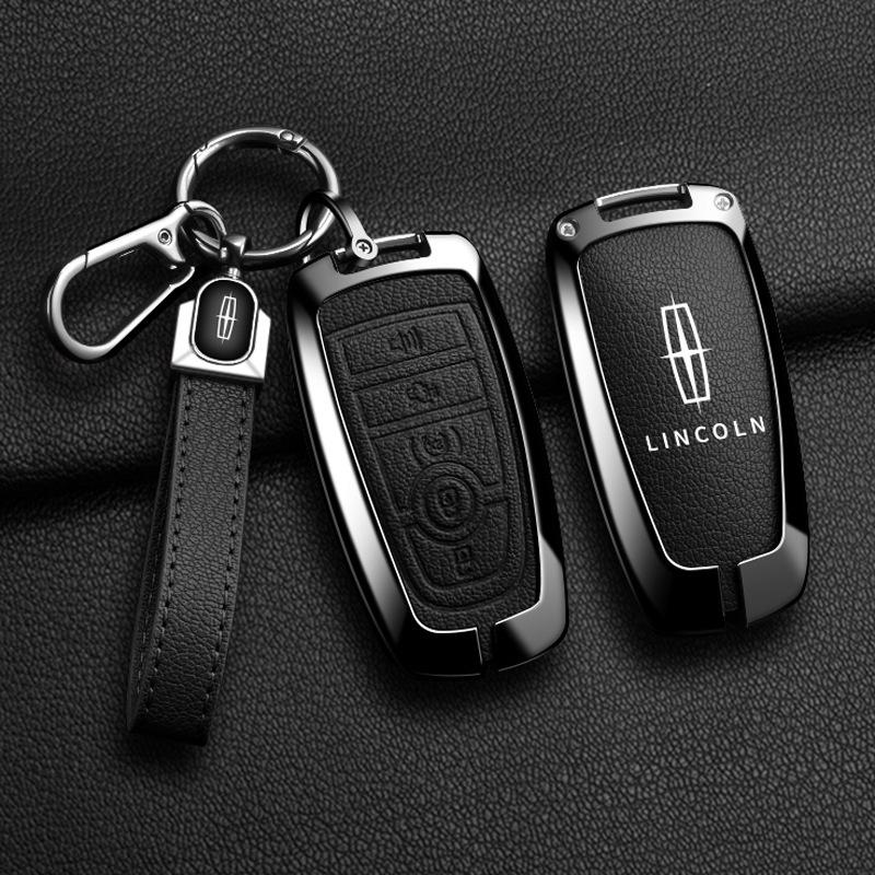 Чехол-брелок для ключа автомобиля из сплава для Lincoln Continental Mkc Mkz Mkx Navigator Z Nautilus Aviator Corsair Брелок