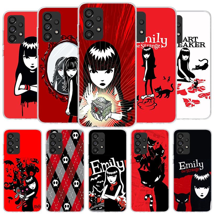 Comics Emily The Strange Phone Case For Samsung Galaxy A17 A37 A57 A16 A26 A36 A56 A15 A25 A35 A55 A14 A24 A34 A54 A13 A23 A33 A