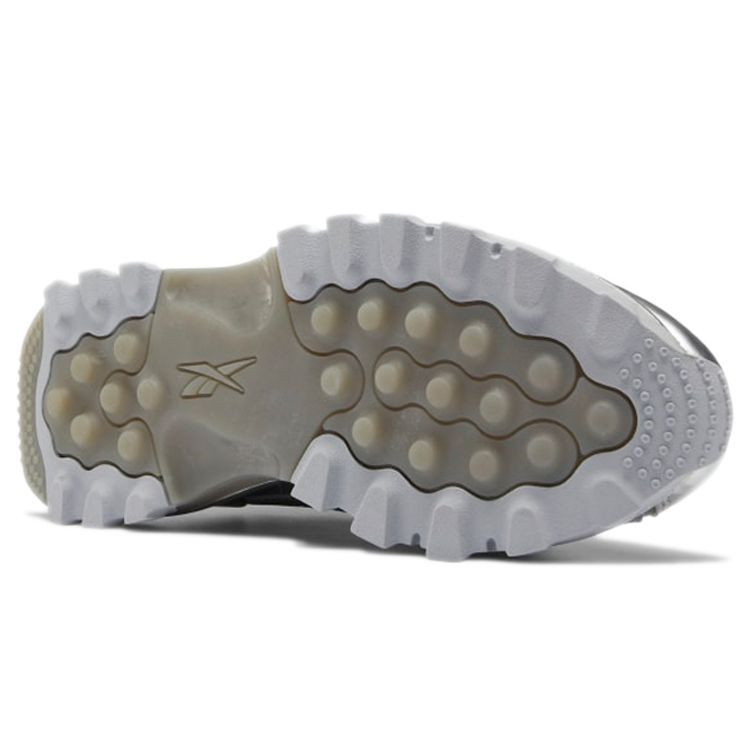 Reebok Карди Би X Классическая кожа Серебристый металлик Оловянный GW2632
