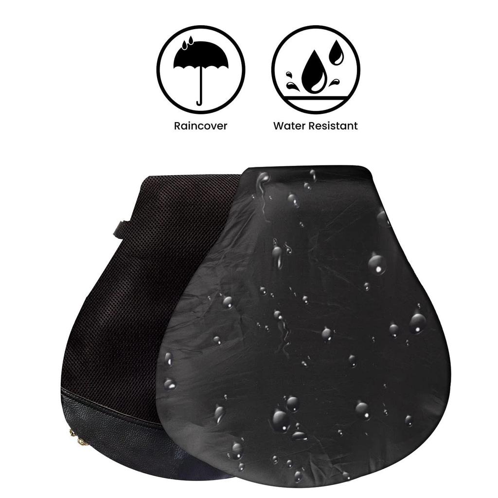 Inflatable Air Seat Cushion | Breathable Mesh Cover & Non-Skid Bottom | Ideal for Medical, Office, Home, Motorcycle