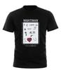 ВСЕГДА СОЛНЕЧНО В ФИЛАДЕЛЬФИИ NIGHTMAN NOTE ТЕКСТЫ Футболка для МУЖЧИН и ЖЕНЩИН