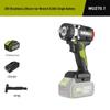 WORX 20V Бесщеточный аккумуляторный гайковерт с ударным механизмом, штекер CN (адаптер в комплекте)