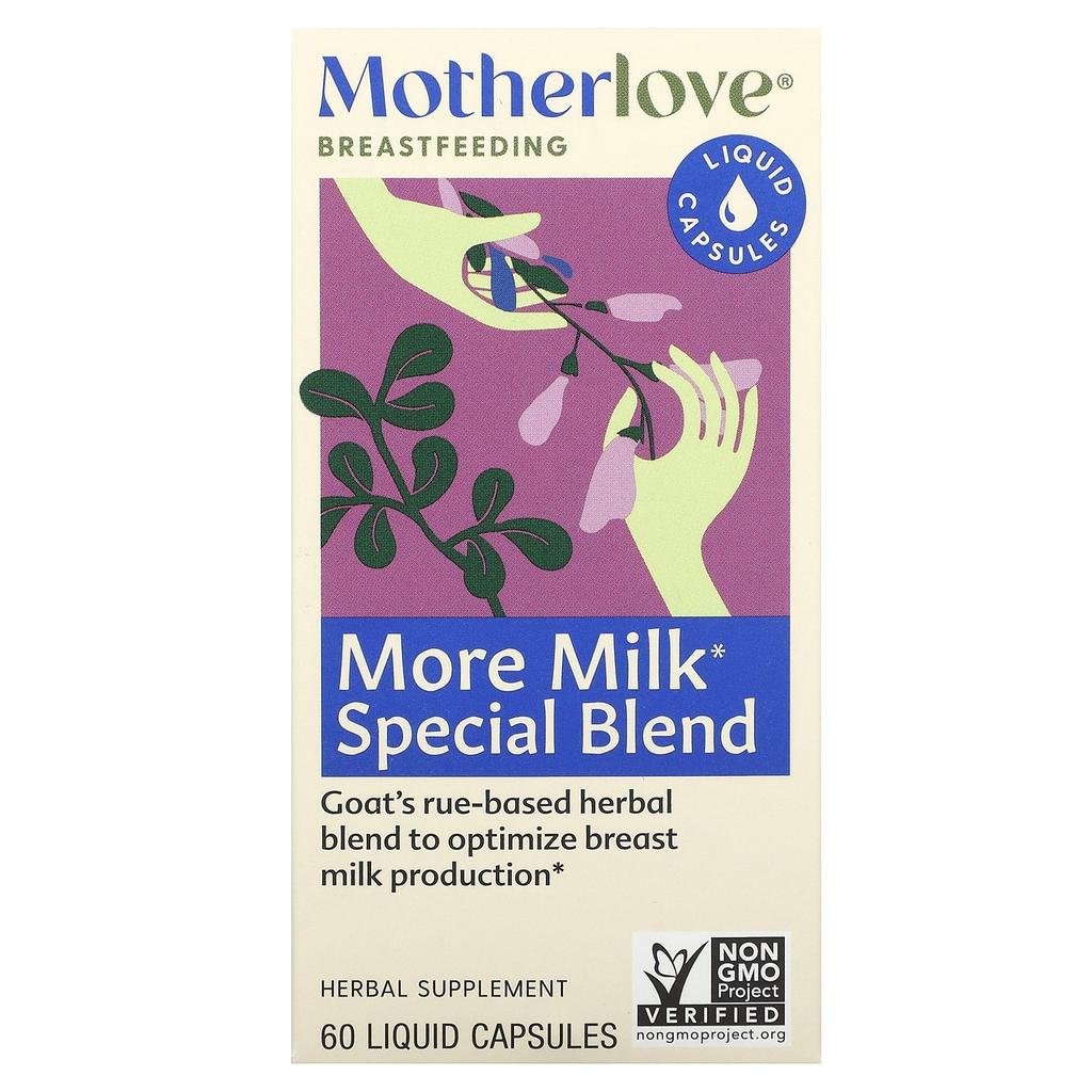 Breastfeeding, More Milk Special Blend, 60 Liquid Capsules