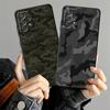 Чехол для Samsung Galaxy A01 A02 A30 A40 A05 A50 A70 A03 A10 A20 A04 Note 20 Ultra 9 10 A06 Мягкая задняя крышка телефона Камуфляж