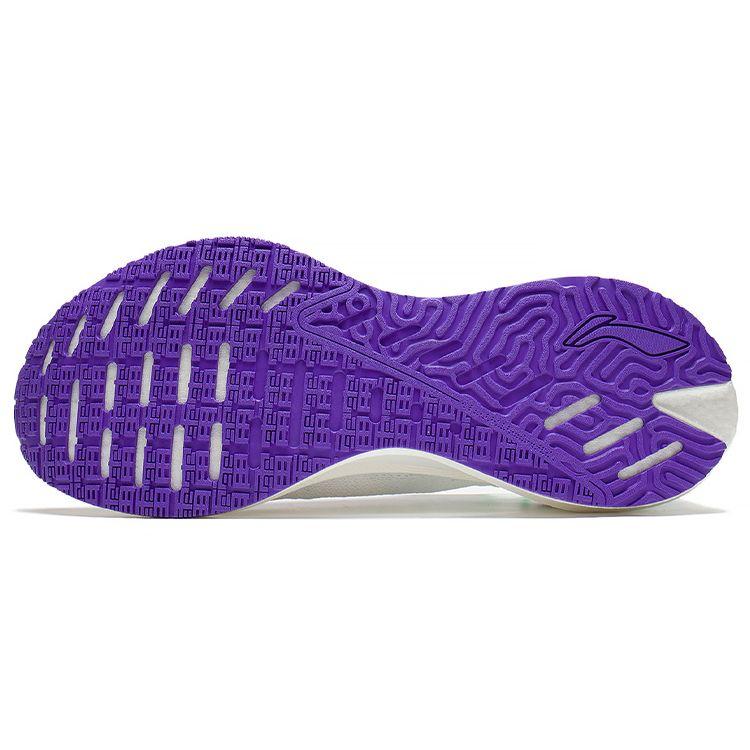 Li-Ning Essential светоотражающие легкие дышащие кроссовки Rebound с низким верхом для бега мужские кроссовки белые зеленые ARRS003-13