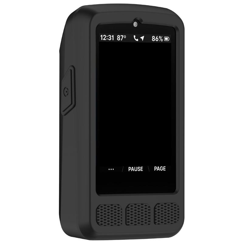 Силиконовый чехол для велокомпьютера ELEMNT 3 Защитный чехол для велогаджета Эргономичный вырез Устойчивое к пожелтению покрытие Желтый