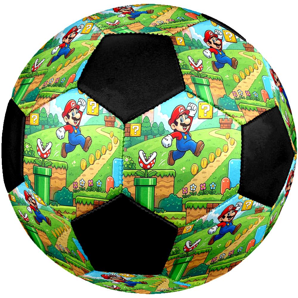 Mario Theme Size 5 Soccer Ball, Suitable for Both Indoor and Outdoor Matches, a Gift Suitable for Everyone.