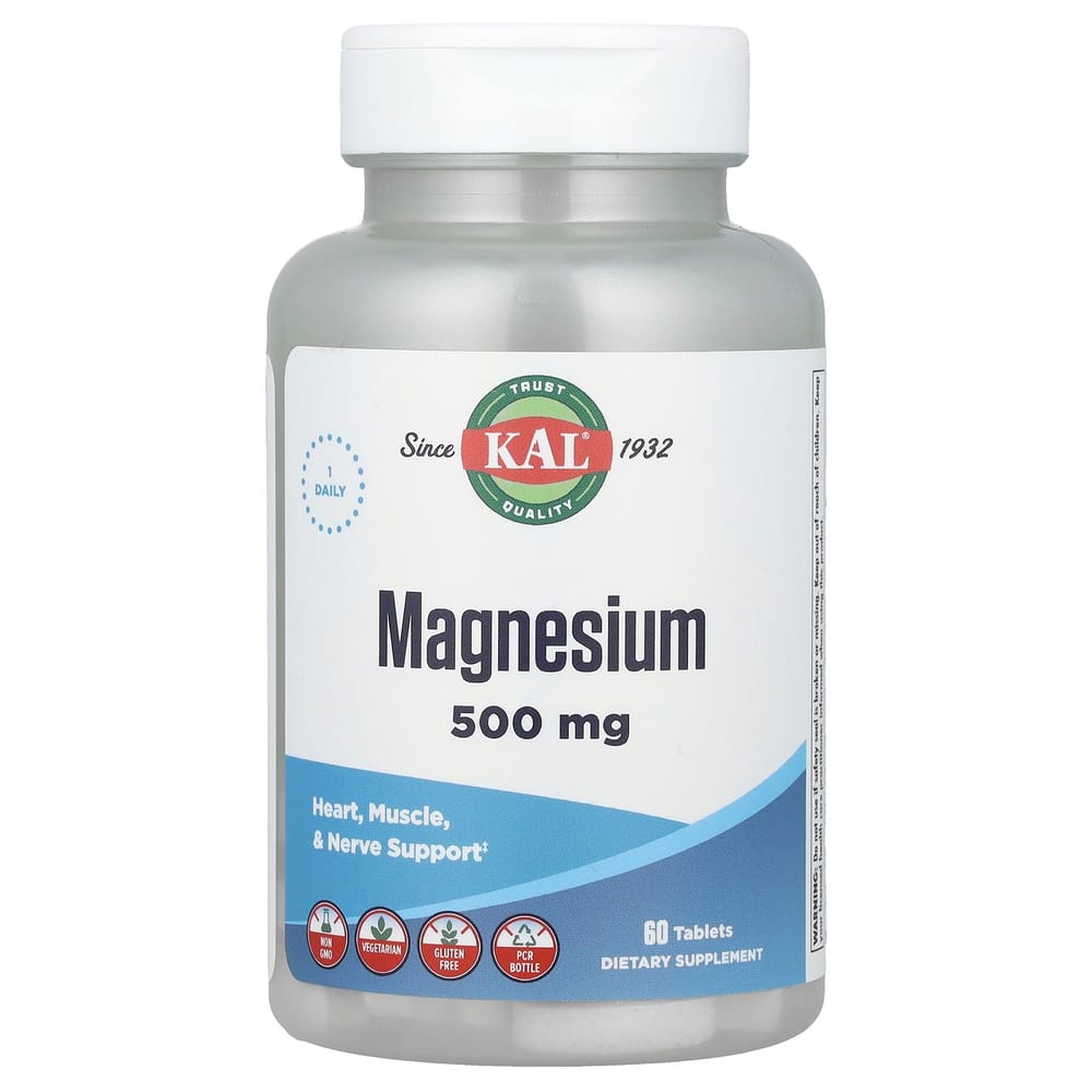 KAL Magnesium 500mg 60 Tablets