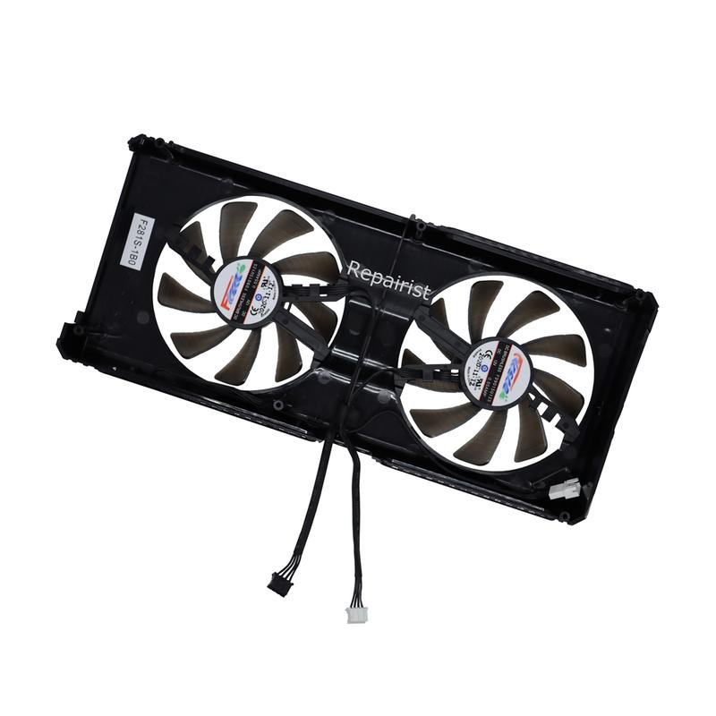 Вентилятор видеокарты Охладитель графики Для Palit RTX3060 RTX3060Ti Dual OC V1, Для RTX 3050 3060Ti Dual OC,FD9015U12S,TH9215S2H-PAA08
