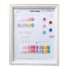 10" Japanese Wooden Nail Art Photo Frame with Nail Tips Display for Gel Polish Chart