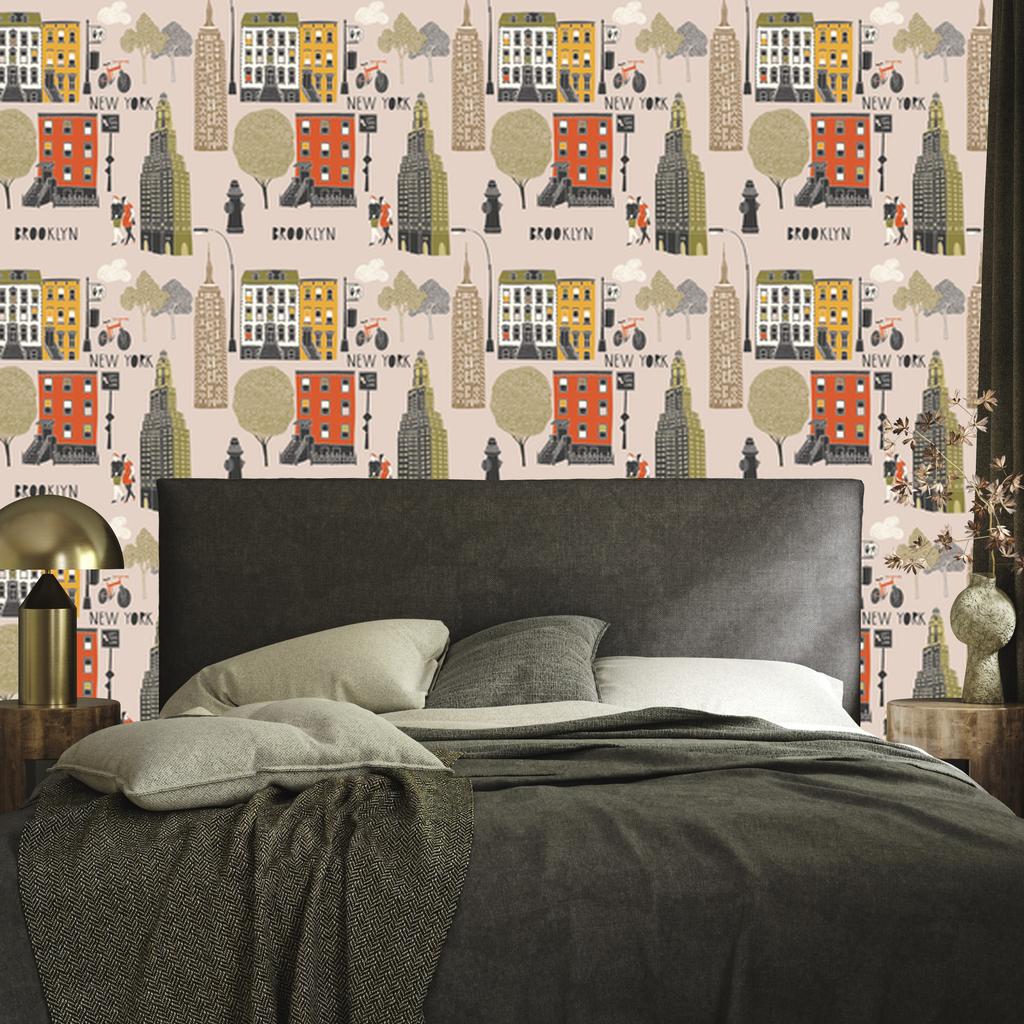 Wallpaper Decorative pattern for living room and bedroom 50x1000