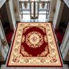Красное Золото Высококачественный Роскошный Ковер Гостиная Ковер Большой Площади Европа и Америка Домашний Декор Ковер для Спальни Моющийся Напольный Коврик