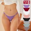 3 PCS/SET Seamless Cotton Panties for Women Comfortable and Breathable Panty Full Ladies Soft Underwear Lingerie