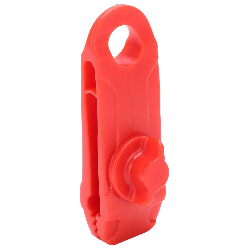 Outdoor Camping Windproof Tent Buckle Clip for Awning and Plastic Tarp Curtain ClipRed