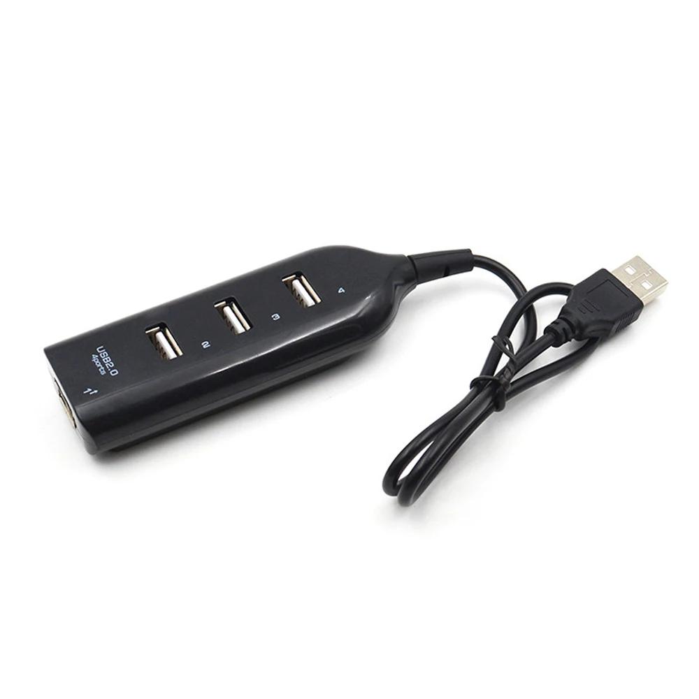USB-хаб 4-в-1 USB 2.0 сплиттер USB док-станция 480 Мбит/с высокоскоростная передача OTG адаптер для ПК ноутбука Macbook Pro