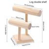 Natural Wood Bracelet Storage Rack Multi-purpose Tier Jewelry Stand Jewelry Display Stand  Girls