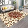 Bohemian Ethnic Style Carpet Retro Living Room Carpet Washable Dining Room Interior Door Mat Kitchen Area Decoration Carpet