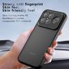 Модный матовый чехол-бампер с эффектом кожи для Xiaomi Poco F8 F7 Pro Ultra, прозрачный, из PC+TPU, противоударный, с полной защитой