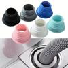 Drain Pipe Hose Silicone Plug 10pcs Sewer Seal Ring Washing Machine Silicone Plug for Drainage Hose Vacuum Cleaner Accessories