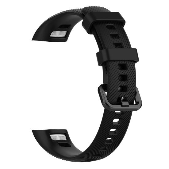 Soft Silicone Watch Strap Band Replacement for Huawei Honor Smart Bracelet 4/5
