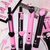 4PCS/Set 0.5mm Black Ink Gel Pen Press Using Ballpoint Pen High Quality Neutral Pen  Students