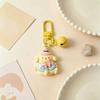 Мультяшный брелок Sanrio Мелоди: Милый смоляной кулон-подвеска на машину в виде вечернего платья.