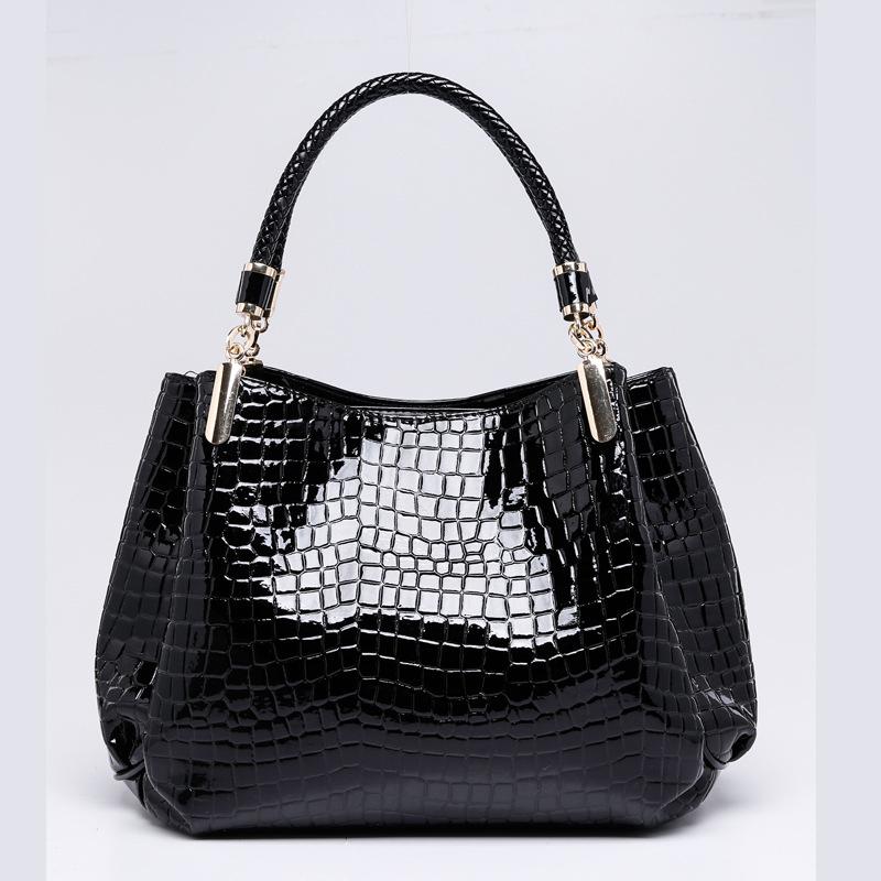 Bags Women Leather Handbags Luxury Ladies Hand Bags Purse Fashion Shoulder Bags Crocodile