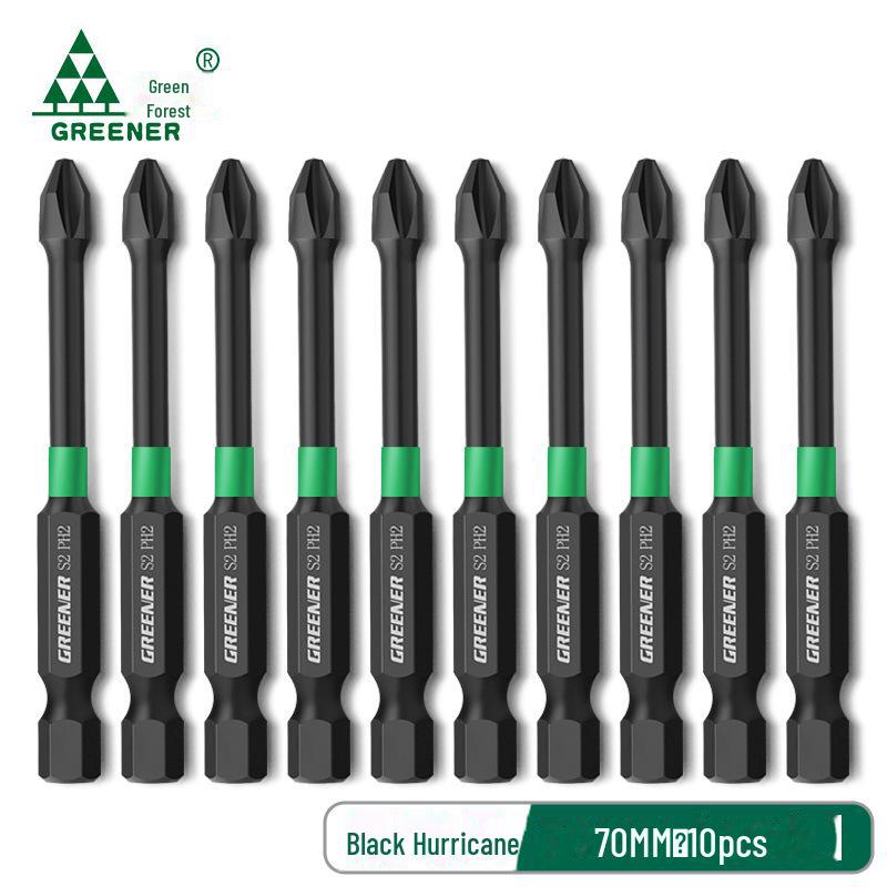 Высокопрочный магнитный набор ручной дрели крестового типа Green Forest с битами для отвертки немецкого производства