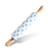 30cm Non-Stick Silicone Rolling Pin Wooden Handle Pastry Dough Flour Roller Kitchen Baking Cooking Tools Biscuits Pizza Roller