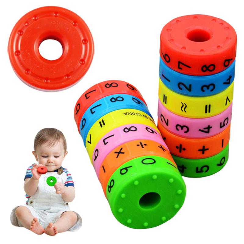 Children Toys Magic Axis Magnetic Mathematics Digital Intelligence Arithmetic Learner Baby Toy