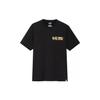 Uniqlo Футболка с графическим принтом персонажа мультфильма, унисекс, черная, 430194-09